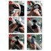 Universal 8 Suckers Car Mount Holder Car Windshield Stand for Cell Phone - Black
